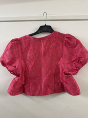 Foxglove Jacquard Top