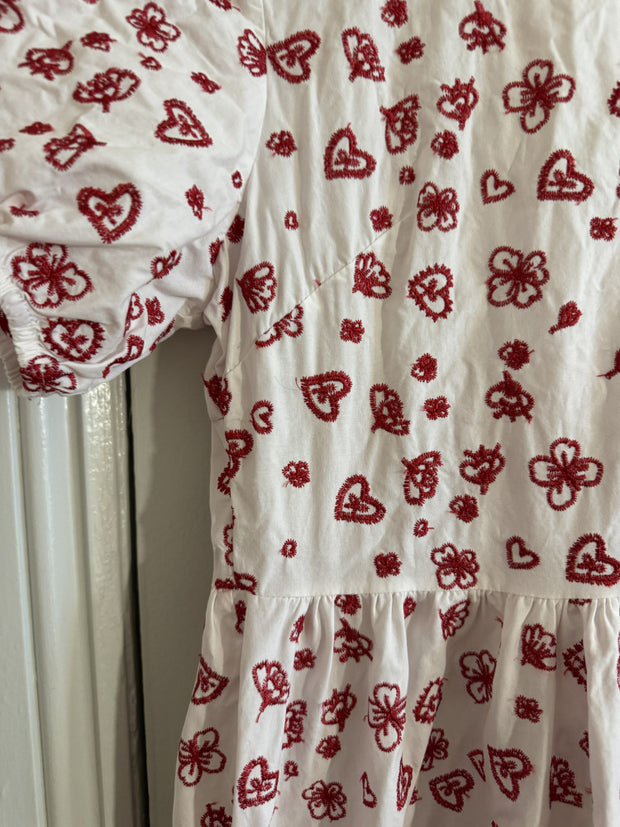 Doodle Bloom Midi Dress