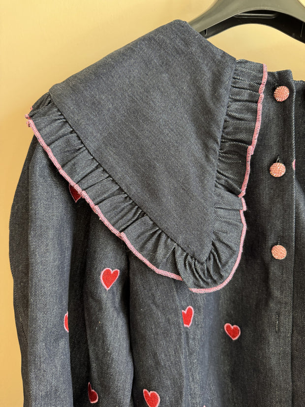 Perfect Match Denim Blouse