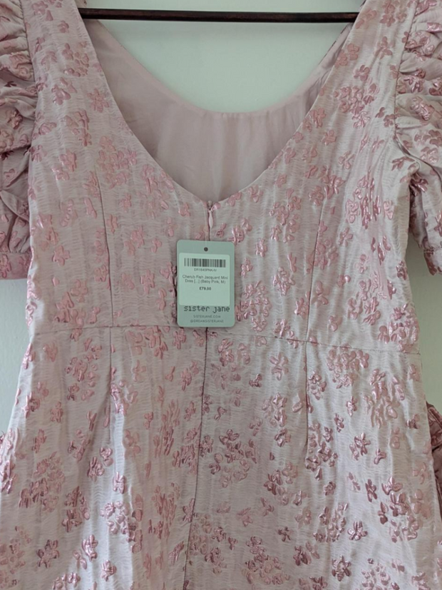 Cherub Fish Jacquard Mini Dress
