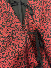 <b> Ghospell </b> Davina Wrap Mini Dress