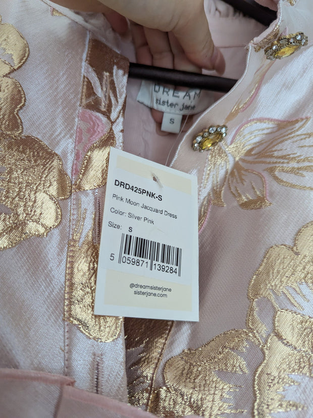 <b>DREAM</b> Pink Moon Jacquard Dress
