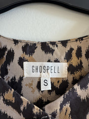 <b> Ghospell </b> Patty Leopard Mini Dress