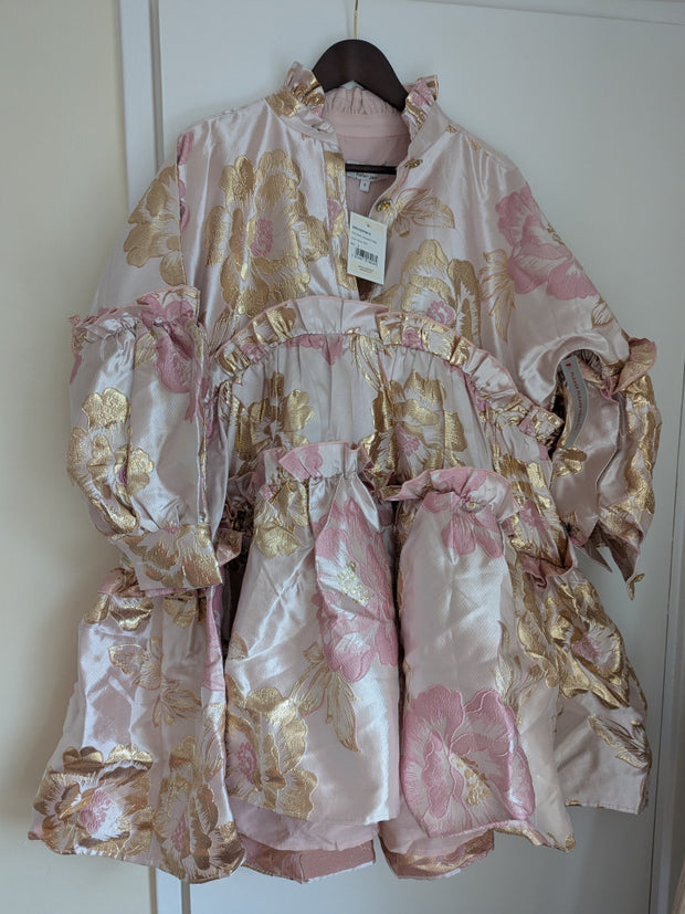 <b>DREAM</b> Pink Moon Jacquard Dress