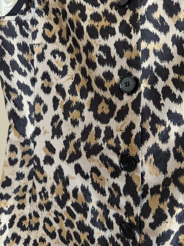 <b> Ghospell </b> Patty Leopard Mini Dress