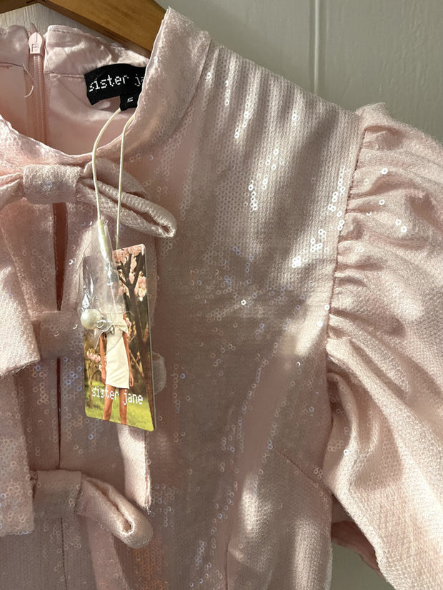 Glass Sequin Mini Dress