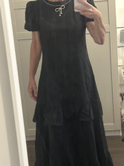 Serenade Ruffle Midi Dress