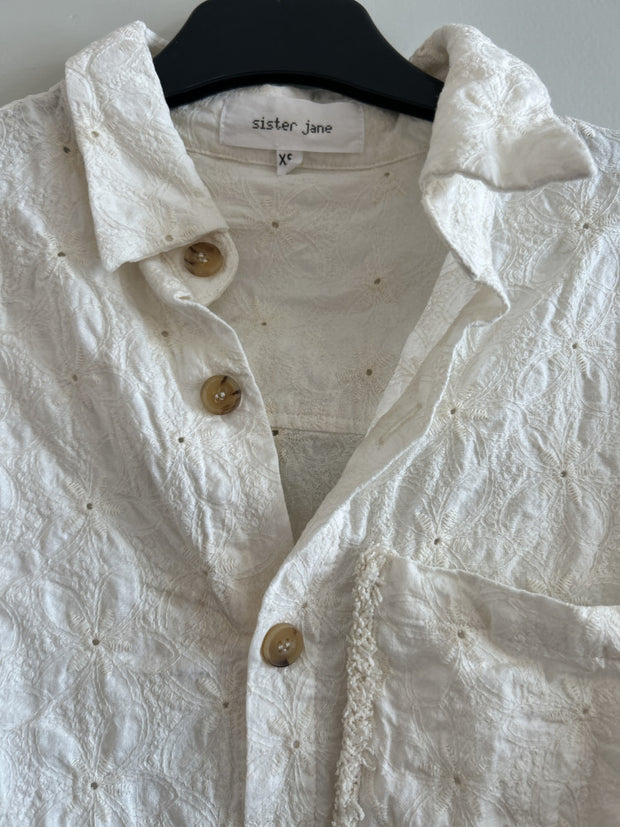 Cole Fray Boxy Shirt
