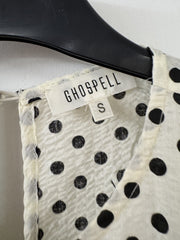 <b> Ghospell </b> Isa Ruched Mini Dress