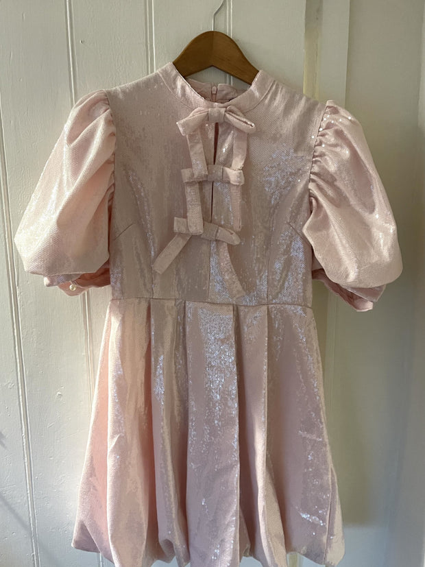 Glass Sequin Mini Dress