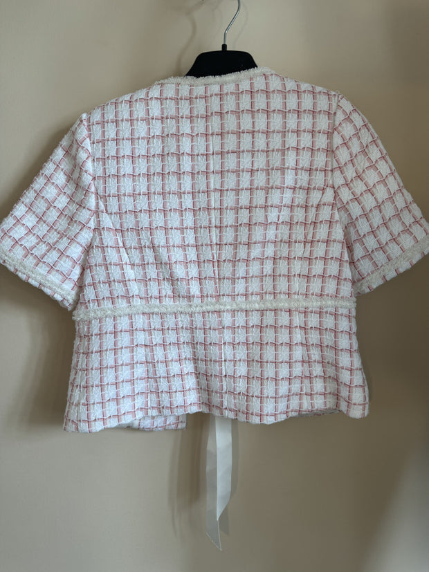 Wildflower Tweed Tie Top