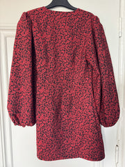 <b> Ghospell </b> Davina Wrap Mini Dress