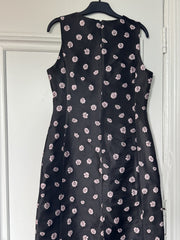 Rose Bells Jacquard Bow Dress