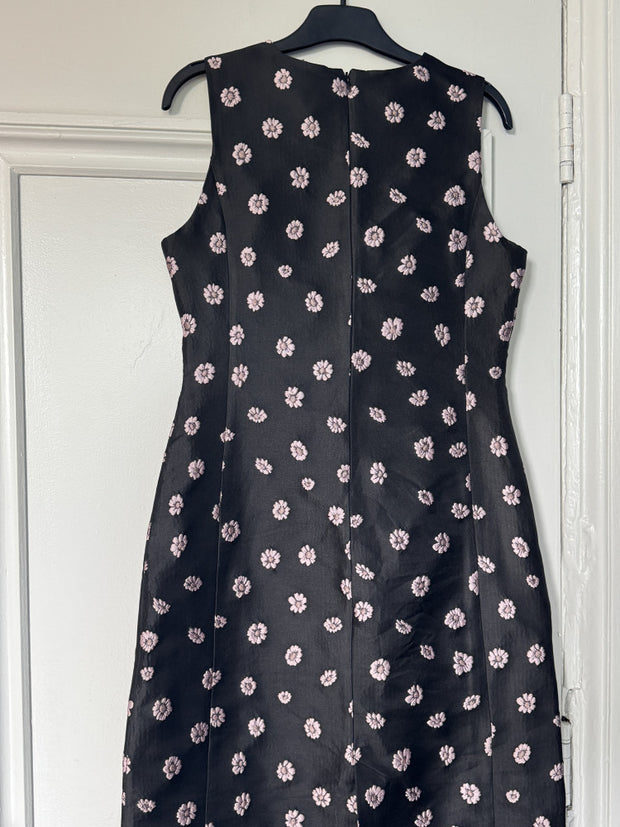 Rose Bells Jacquard Bow Dress