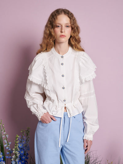 Sweet Pea Ruffle Blouse