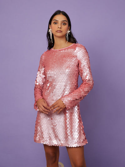 Symphony Sequin Mini Dress