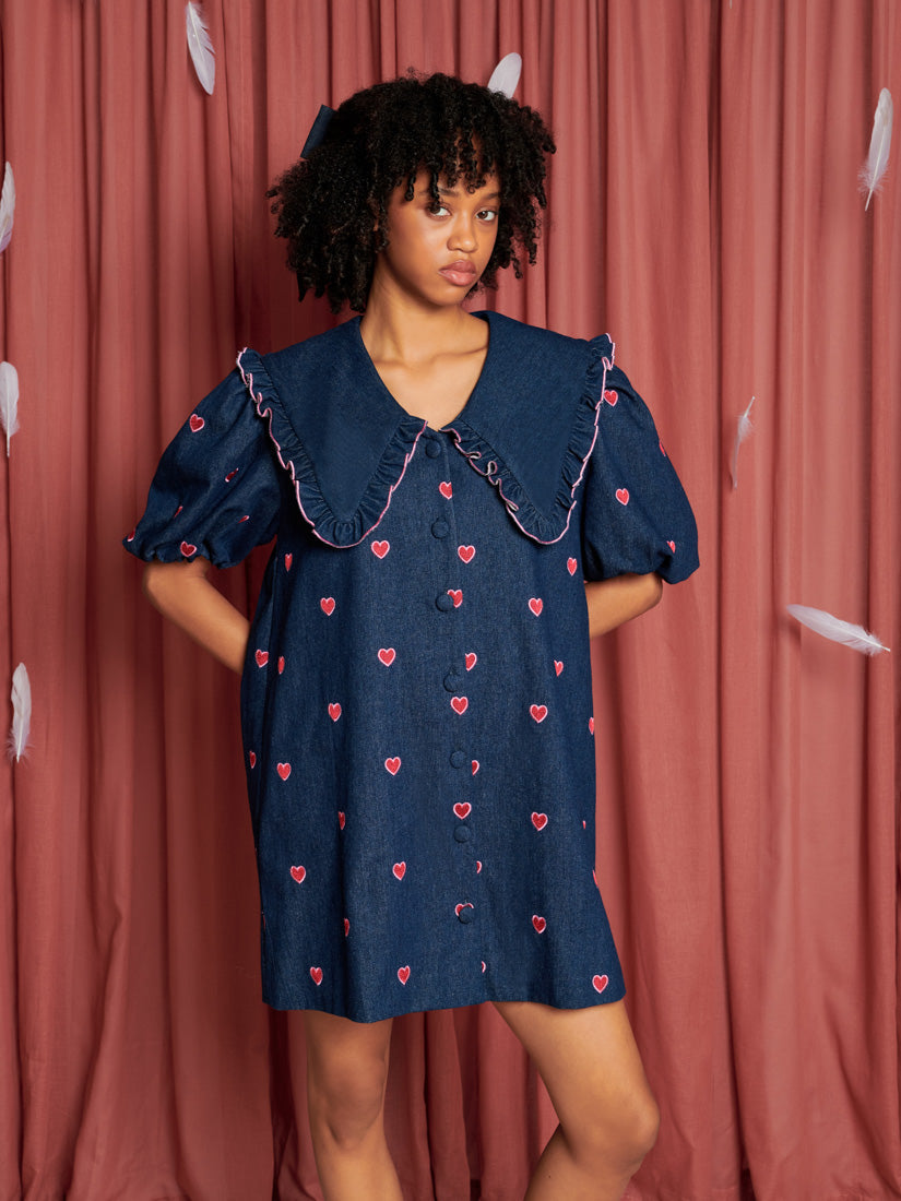 Perfect Match Denim Dress – Sister Jane Carousel