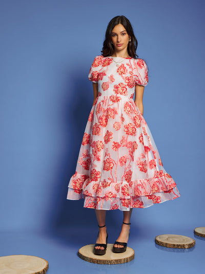 <b>DREAM</b> Willa Jacquard Midi Dress