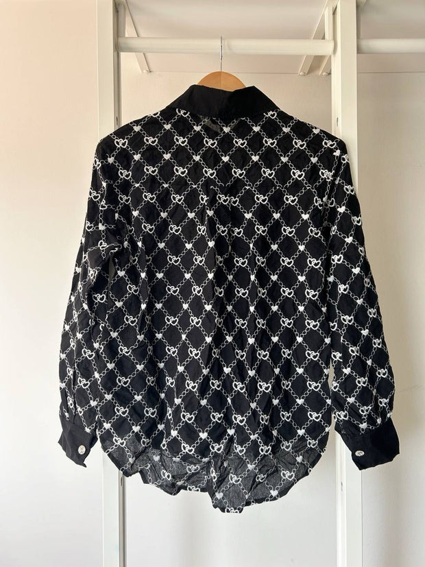 Lattice Heart Shirt