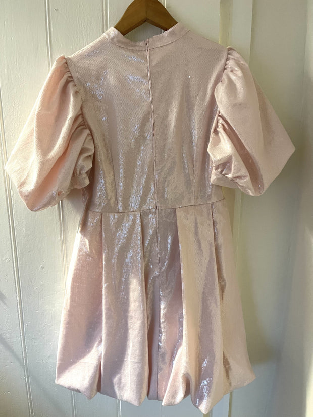 Glass Sequin Mini Dress