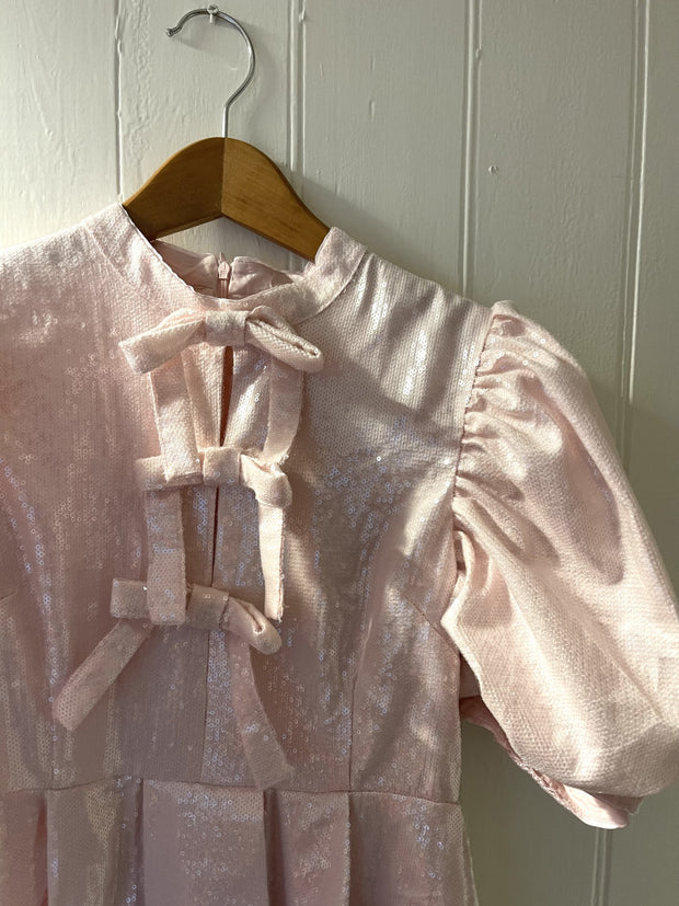 Glass Sequin Mini Dress