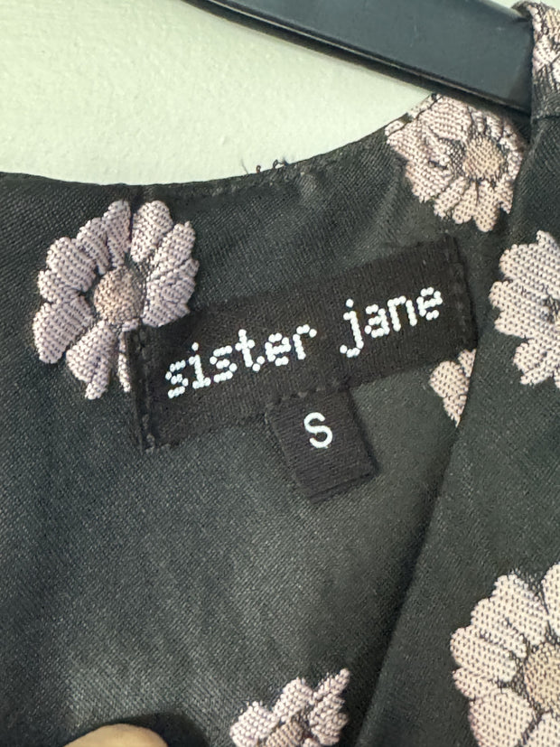 Rose Bells Jacquard Bow Dress