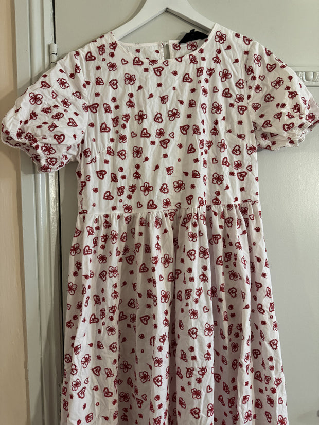 Doodle Bloom Midi Dress